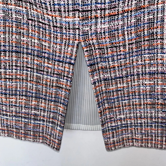 Veron­i­ca Beard Jo­da Mul­ti­col­ored Tweed Skirt Pink - Picture 13 of 13